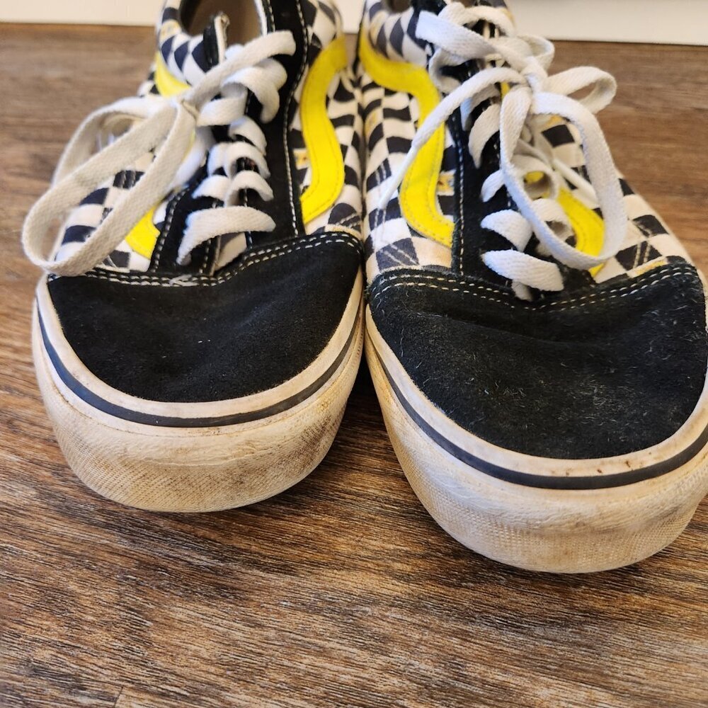 Vans x SpongeBob SquarePants Old Skool Checkerboard Sneakers - Rare Mens 8.5 - Picture 4 of 6